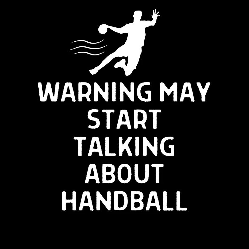 Handball Handballer Spruch Geschenk