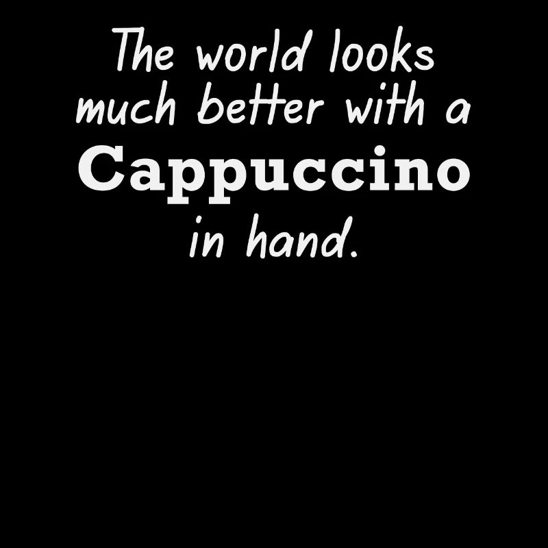 Cappuccino for a better world