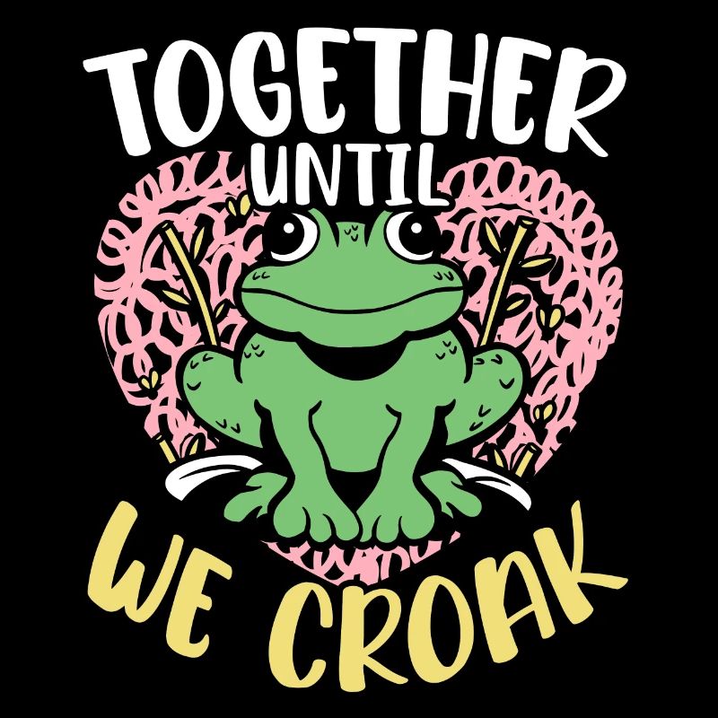February 14 Valentine's Day Gift Funny Frog