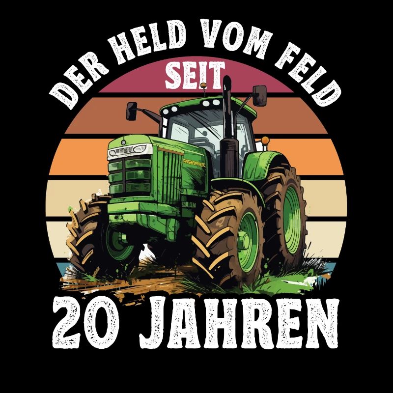 Der held Vom Feld Traktor 28 Geburtstag