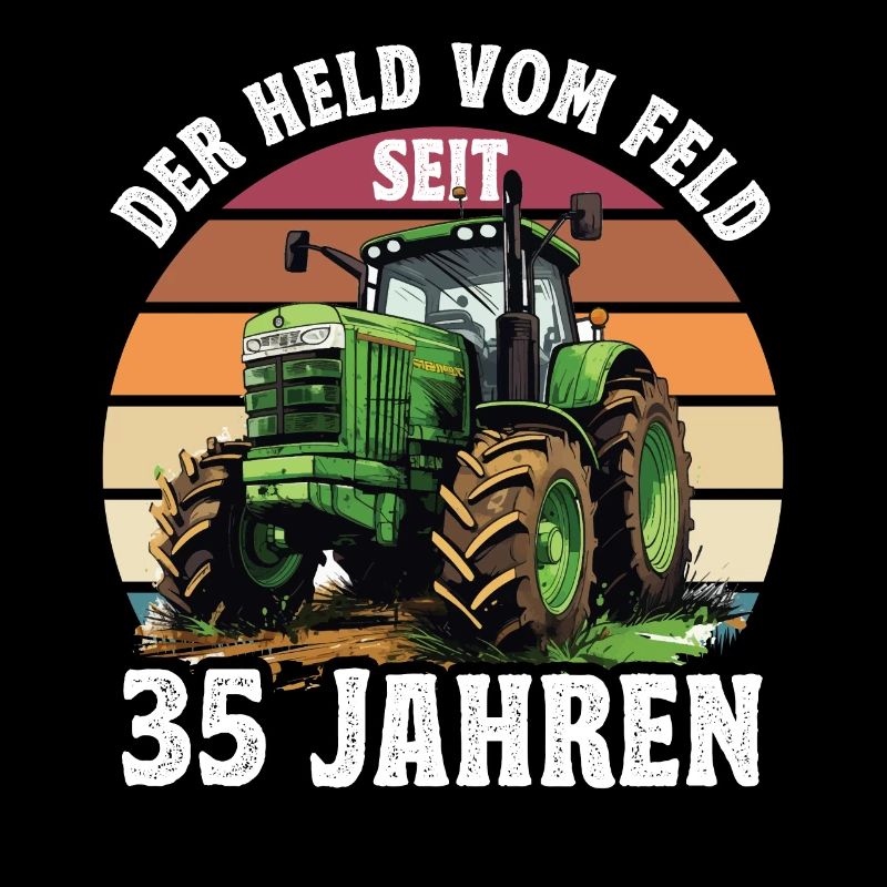 Der held Vom Feld Traktor 28 Geburtstag