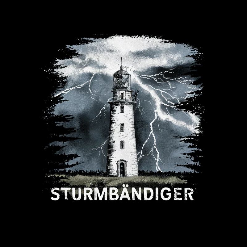 Stormbending Lighthouse Thunderstorm Powerful