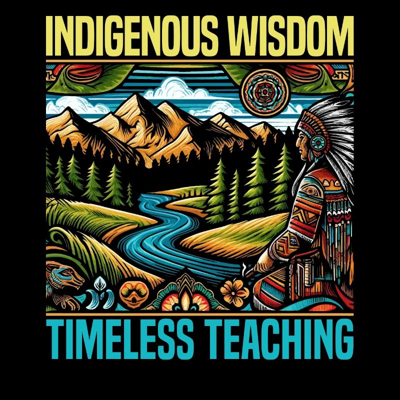 Native American Cherokee-Apache tribe