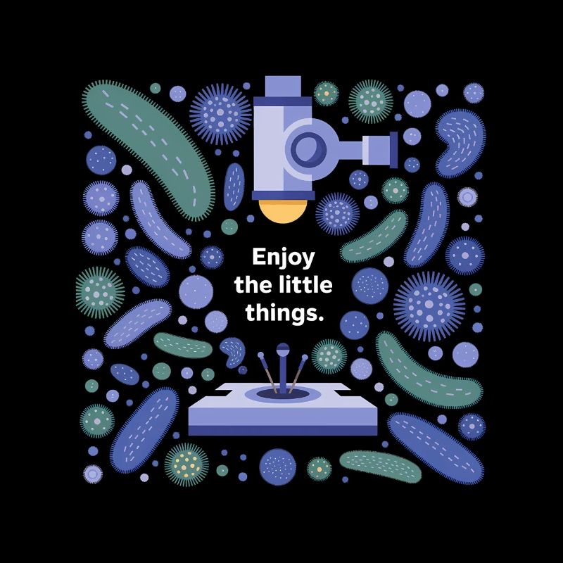Microbiology Design with Saying