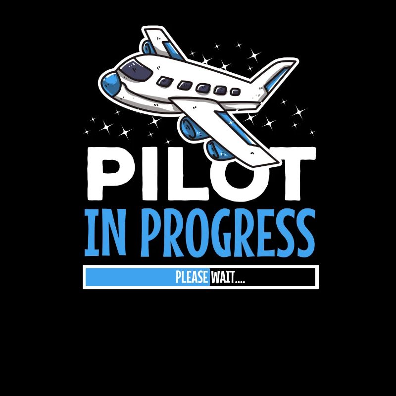 Gift for Student Pilot – Pilot in Progress Motif