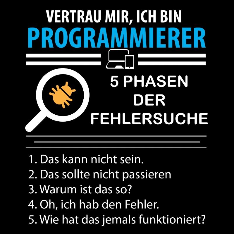 Vertrau mir ich bin Programmierer Nerd Geek