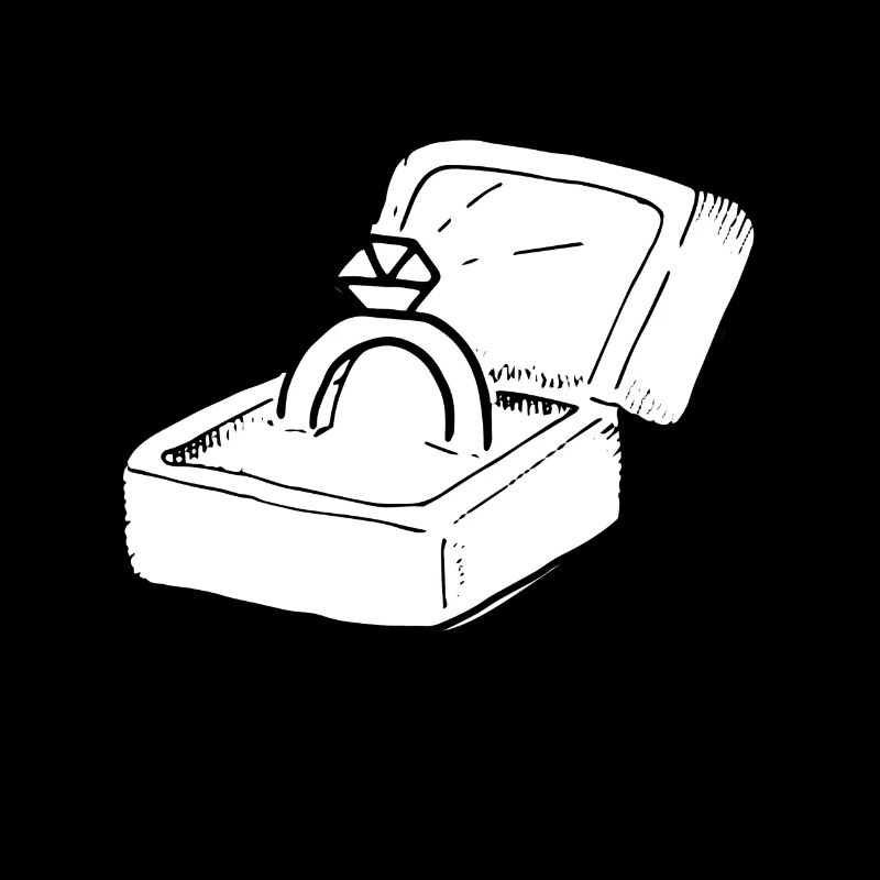 Marry me! Diamond ring clunker application gift