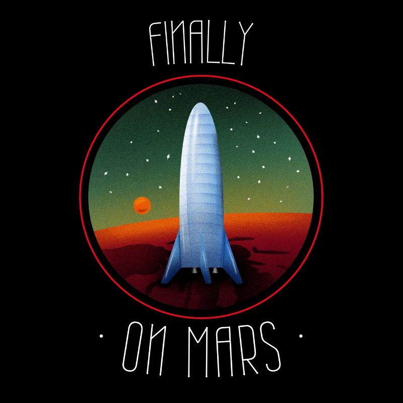 FINALLY ON MARS