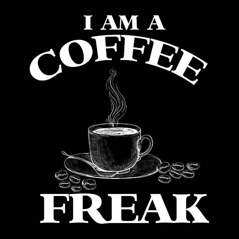 I am a Coffee Freak Coffee Gift Kaffee