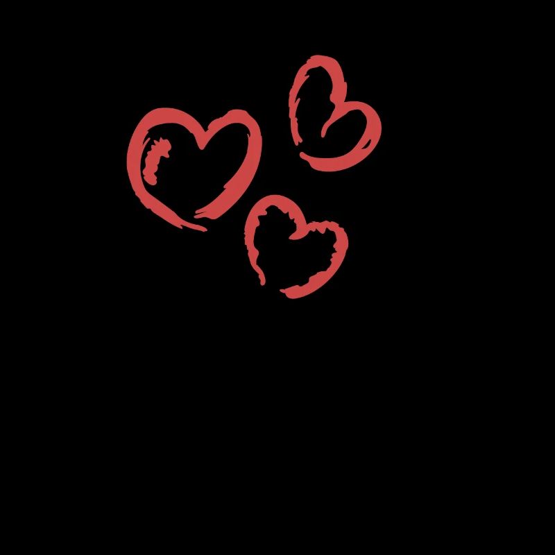 Heart hearts drawn design gift