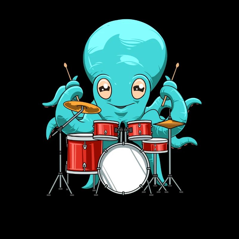 Squid Drummer