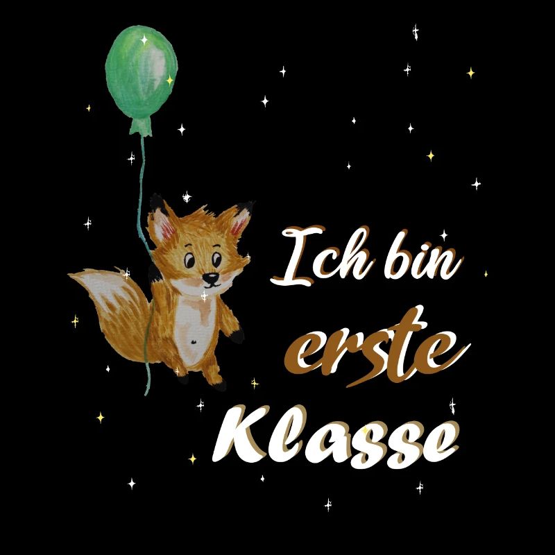 Einschulung. ich bin erste Klasse Fuchs
