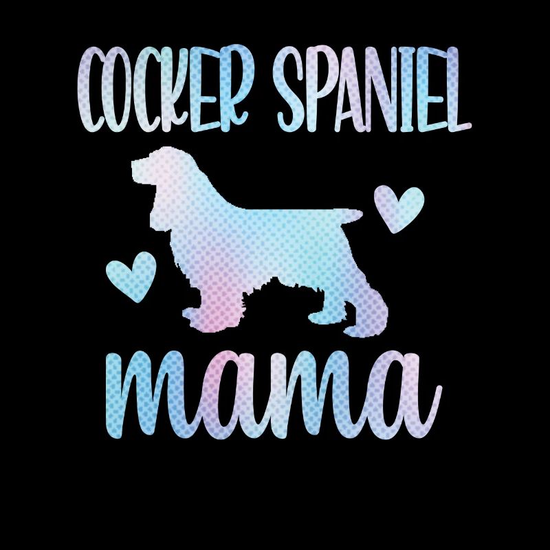 Cocker Spaniel Mama Cocker propriétaire de chien