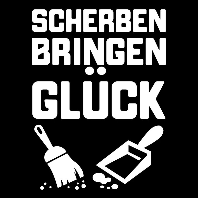 Scherben bringen Glück Ehemann Ehefrau POLTERABEND