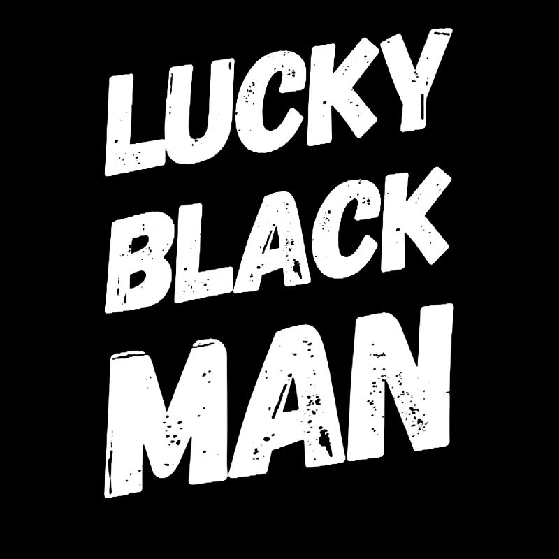 lucky black man