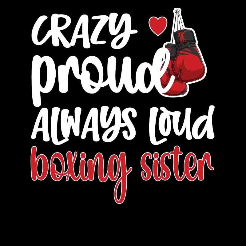 Boxschwester Stolze Box-Schwester Boxer Geschenk