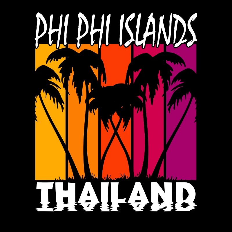 Vintage Phi Phi Islands Thailand
