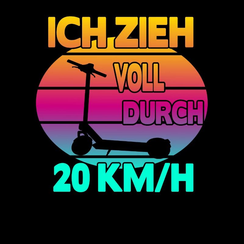 Ich zieh voll durch 20 km/h EScooter