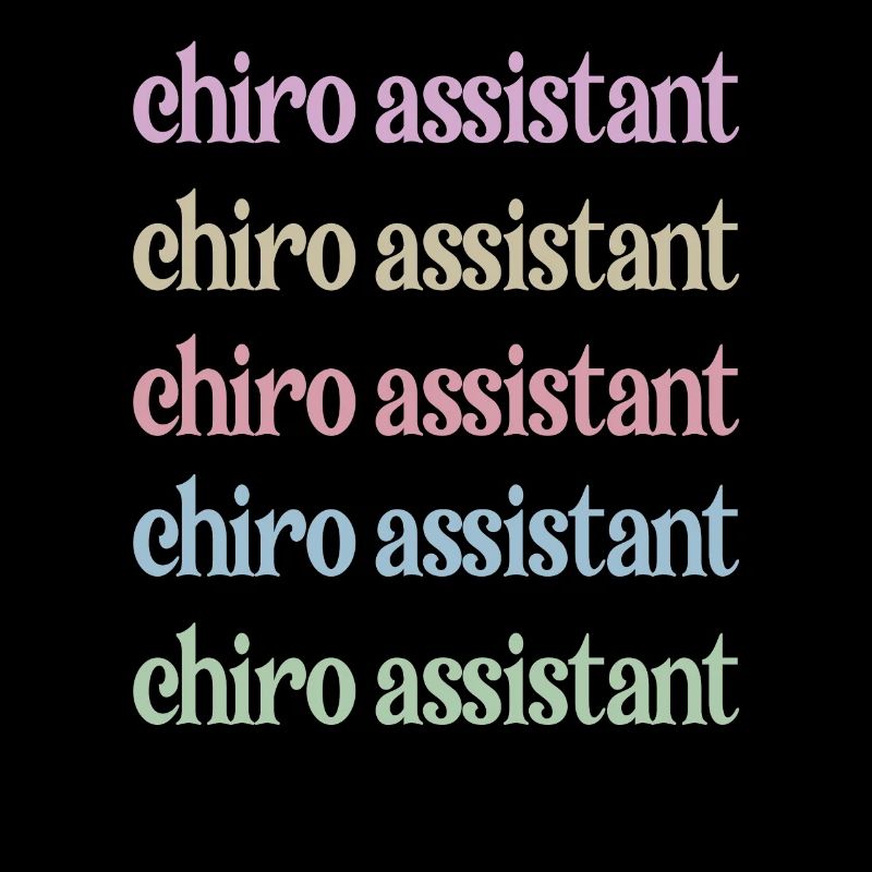 Chiropraktischer Assistent Chiropraktik Assistent