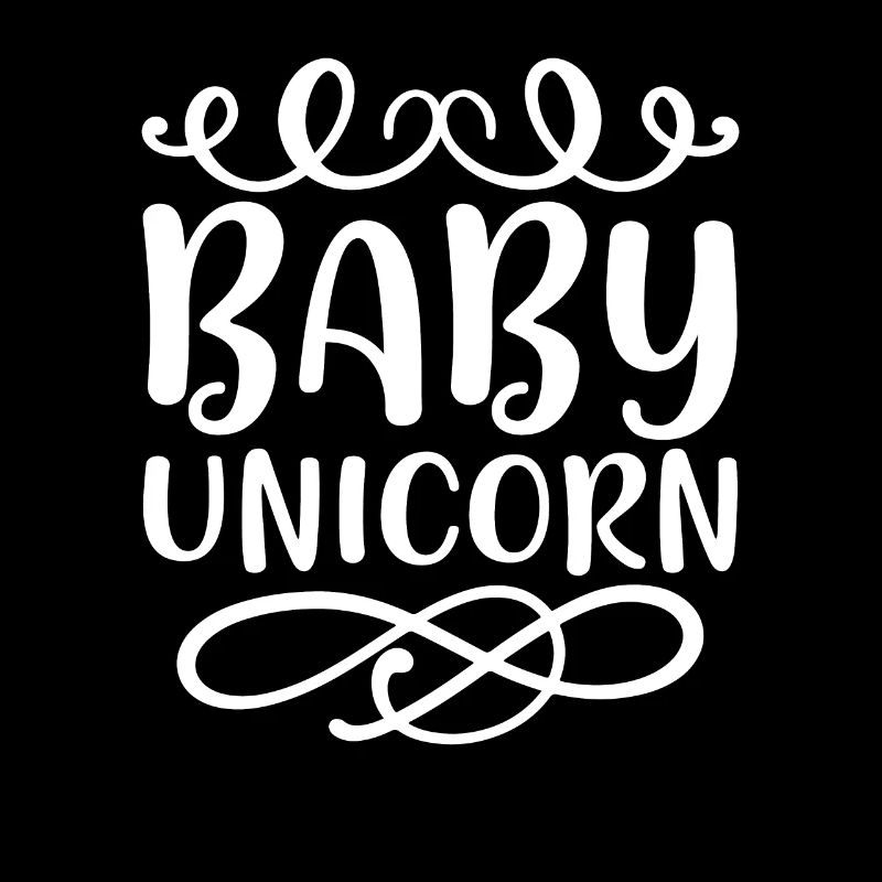 Bébé Einhorn Licorne