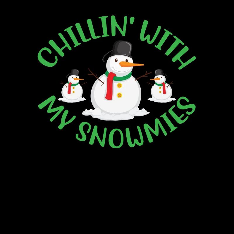 Chillin' mit meinen Snowmies Norweger Muster