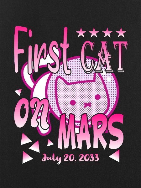 First Cat on Mars