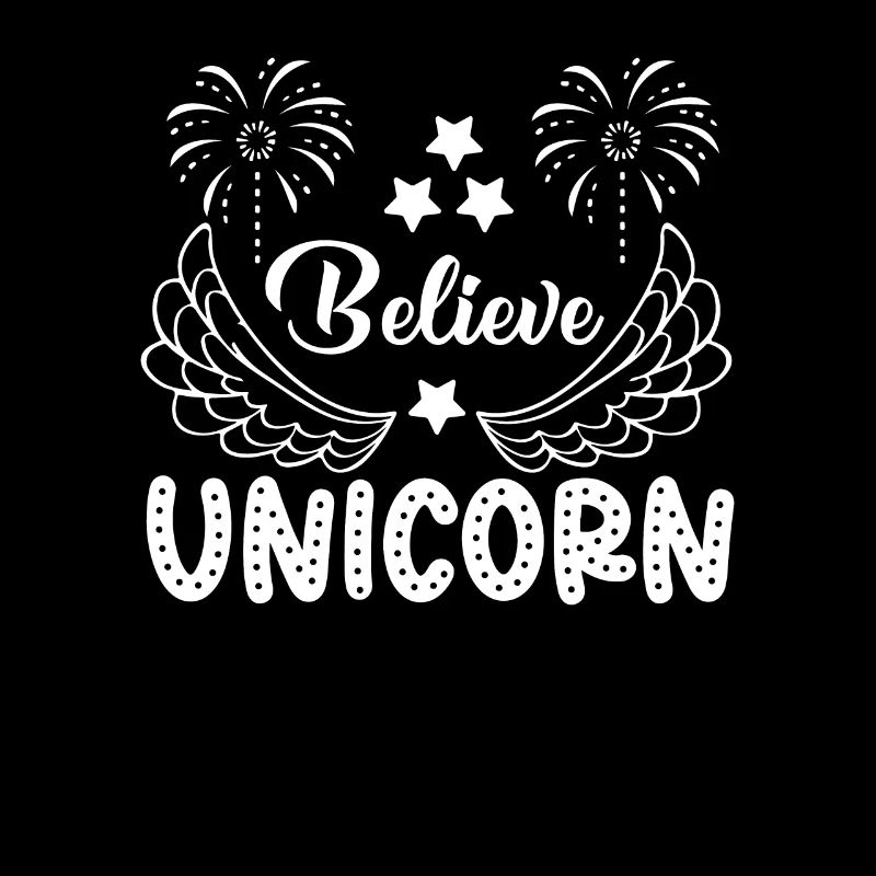 Glaube an Einhörner Unicorn