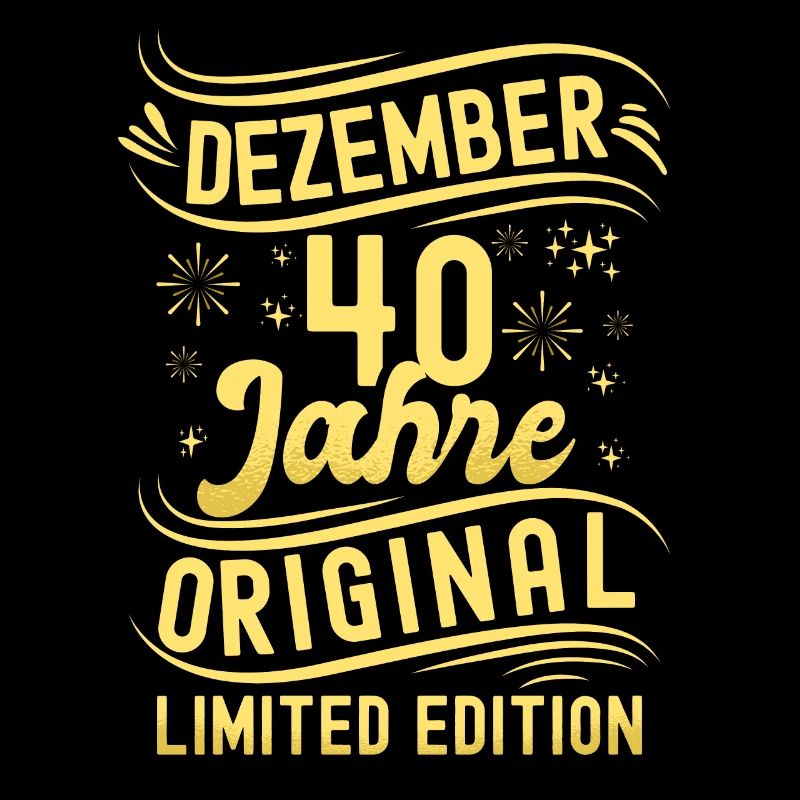 Décembre 40 ans Original Édition Limitée