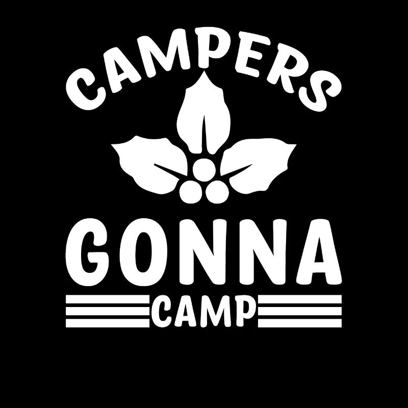 Camper werden campen Wandershirt