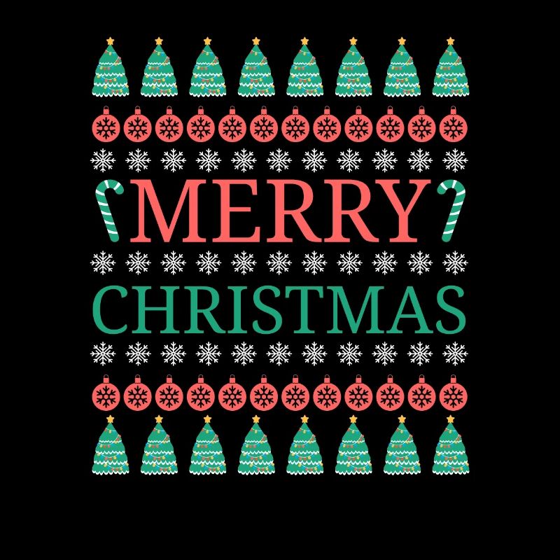 Ugly Merry Christmas Norwegian Pattern