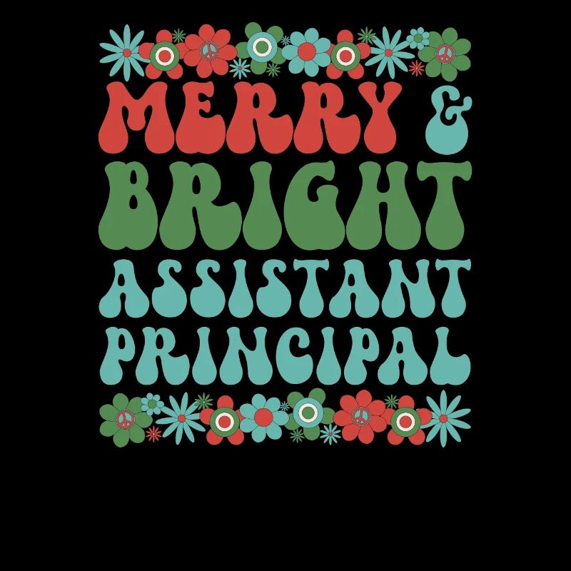 Assistant Principal Christmas School Crew Xmas