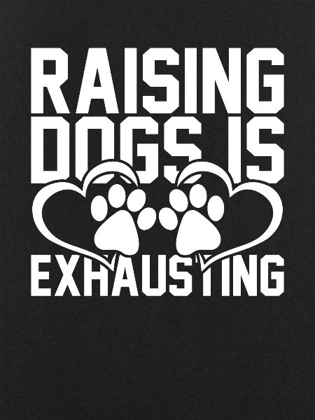 Dog training is exhausting