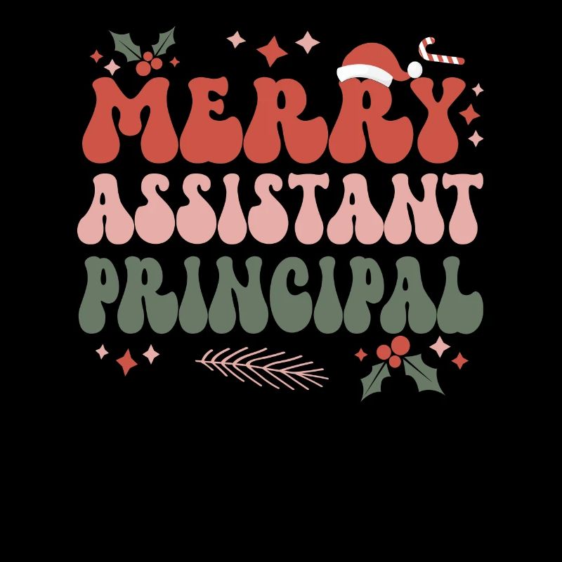 Assistant Principal Christmas School Crew Xmas
