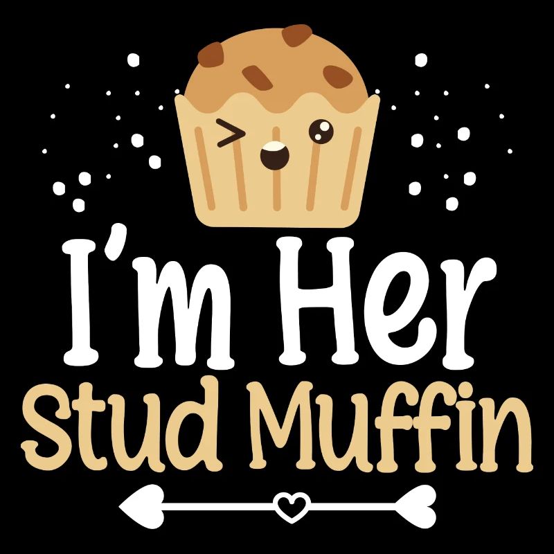 Pastry Chef Baker Cupcake Lover Men I'm Her Stud M