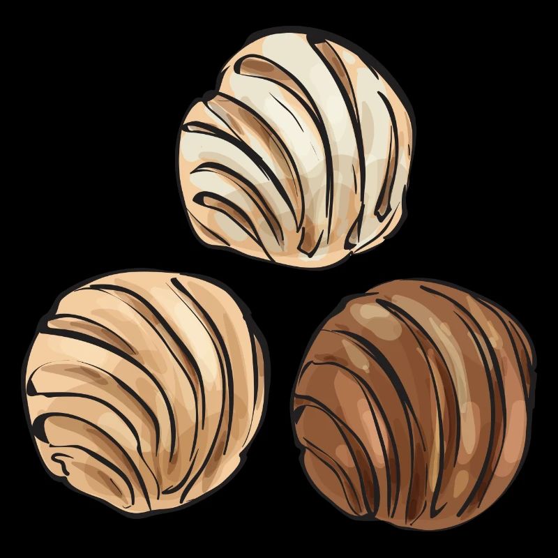 Concha Hispanic Mexikanisch Pan Dulce
