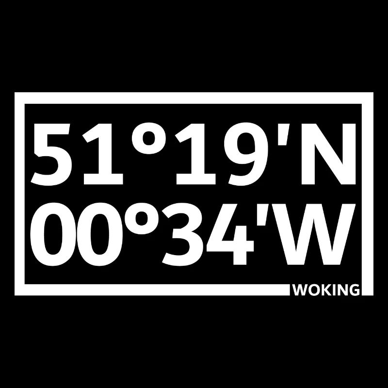 Woking coordinates