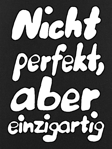 Not perfect...