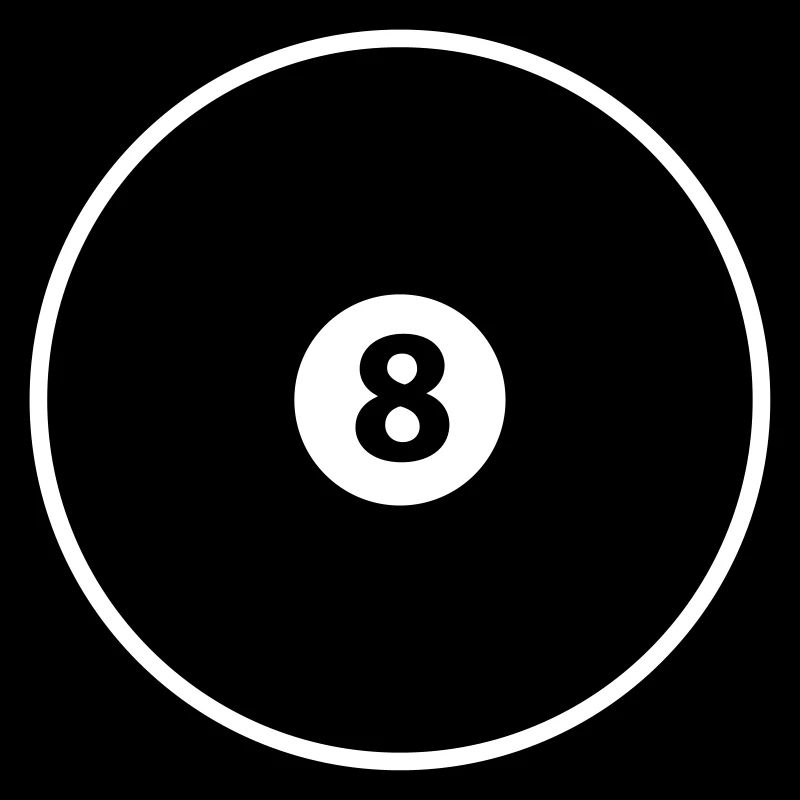 Simple 8 Ball Billard kugel Queue pool snooker