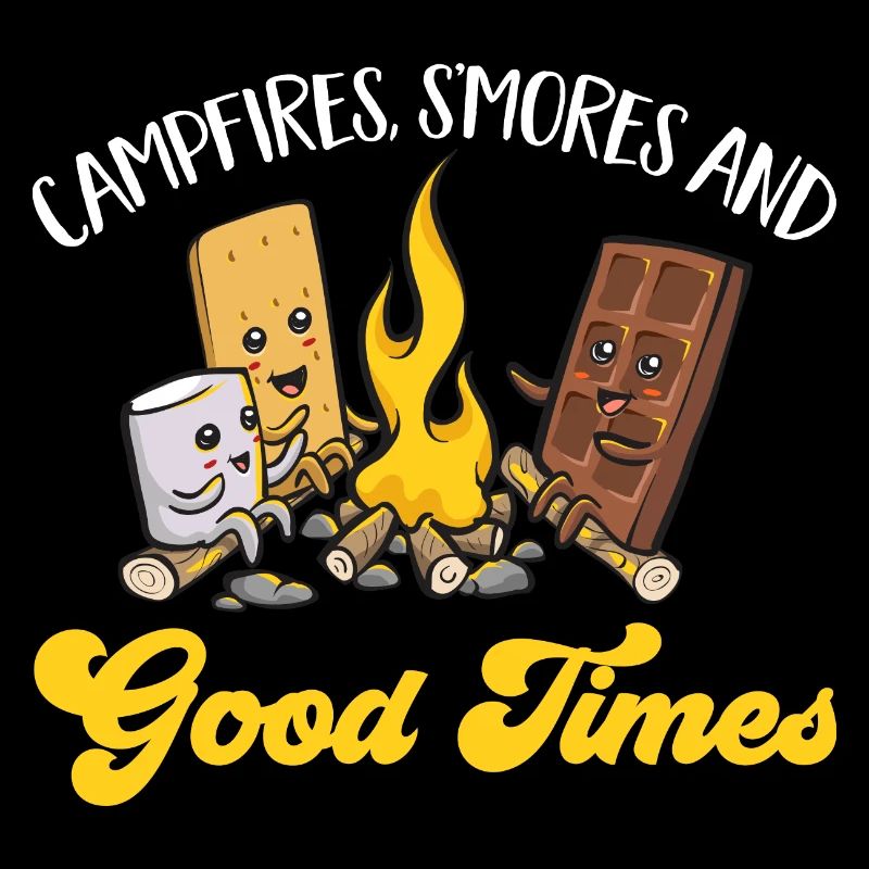 S'more Lagerfeuer Marshmallow Camping