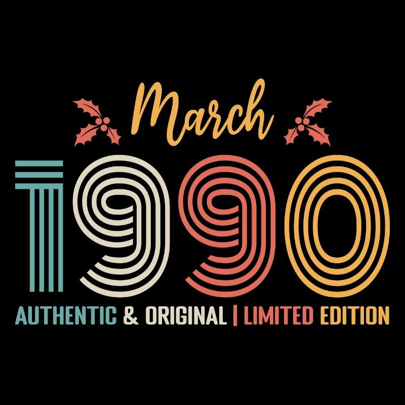 March 1990 Anniversary March 1990 Retro