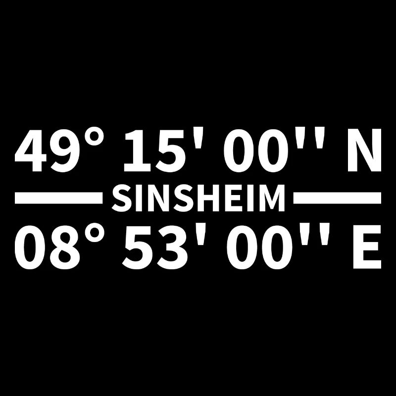 Coordonnées de Sinsheim