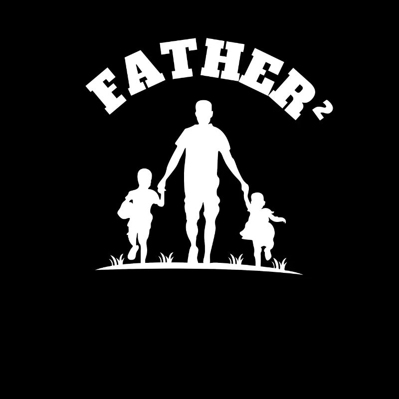 Père² 2 Enfants Blanc