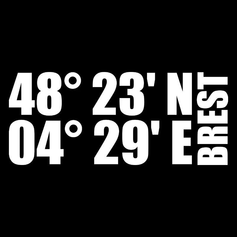 Coordonnées de Brest