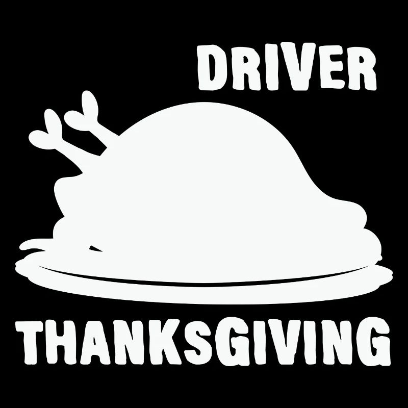 Dîner de dinde de Thanksgiving du chauffeur