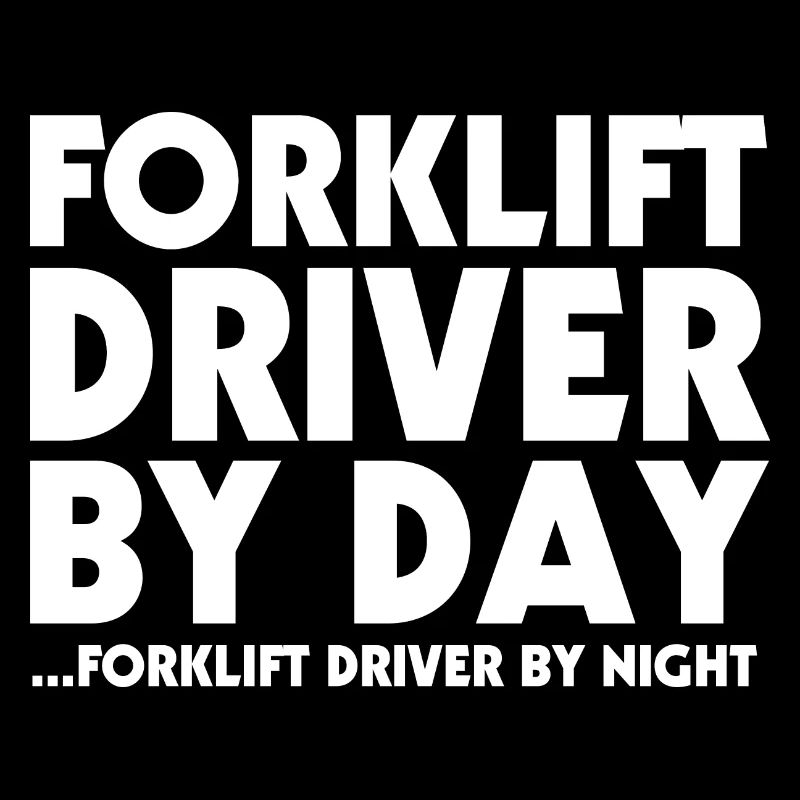 Forklift Operator Forklift Driver Day Night Forkli