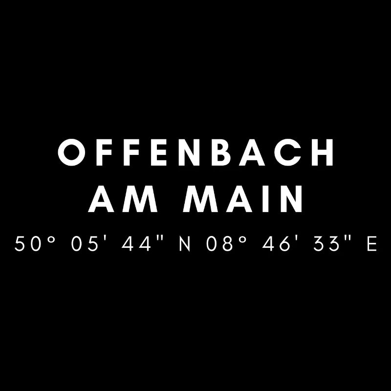 Offenbach am Main coordinates