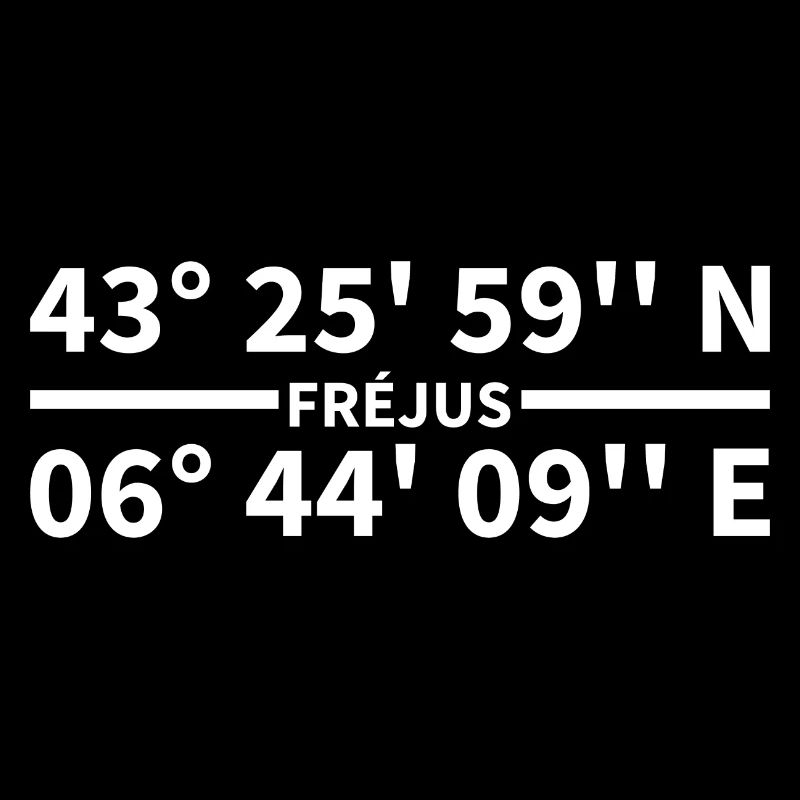 Coordonnées de Fréjus