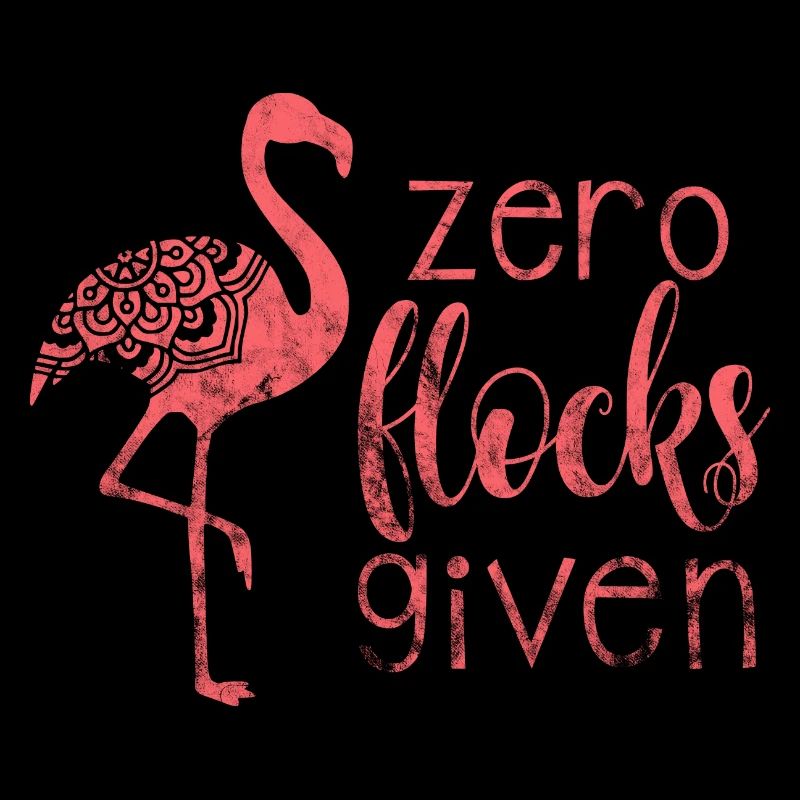 Zero flocks given - Pink Flamingo Gift