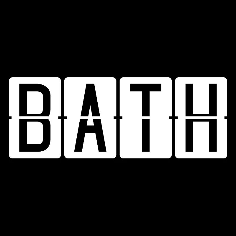 Bath Flughafentafel