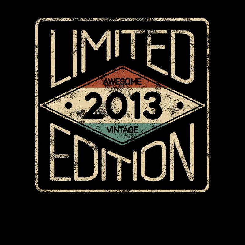 Limitierte Edition Awesome Vintage 2013 Geburtstag
